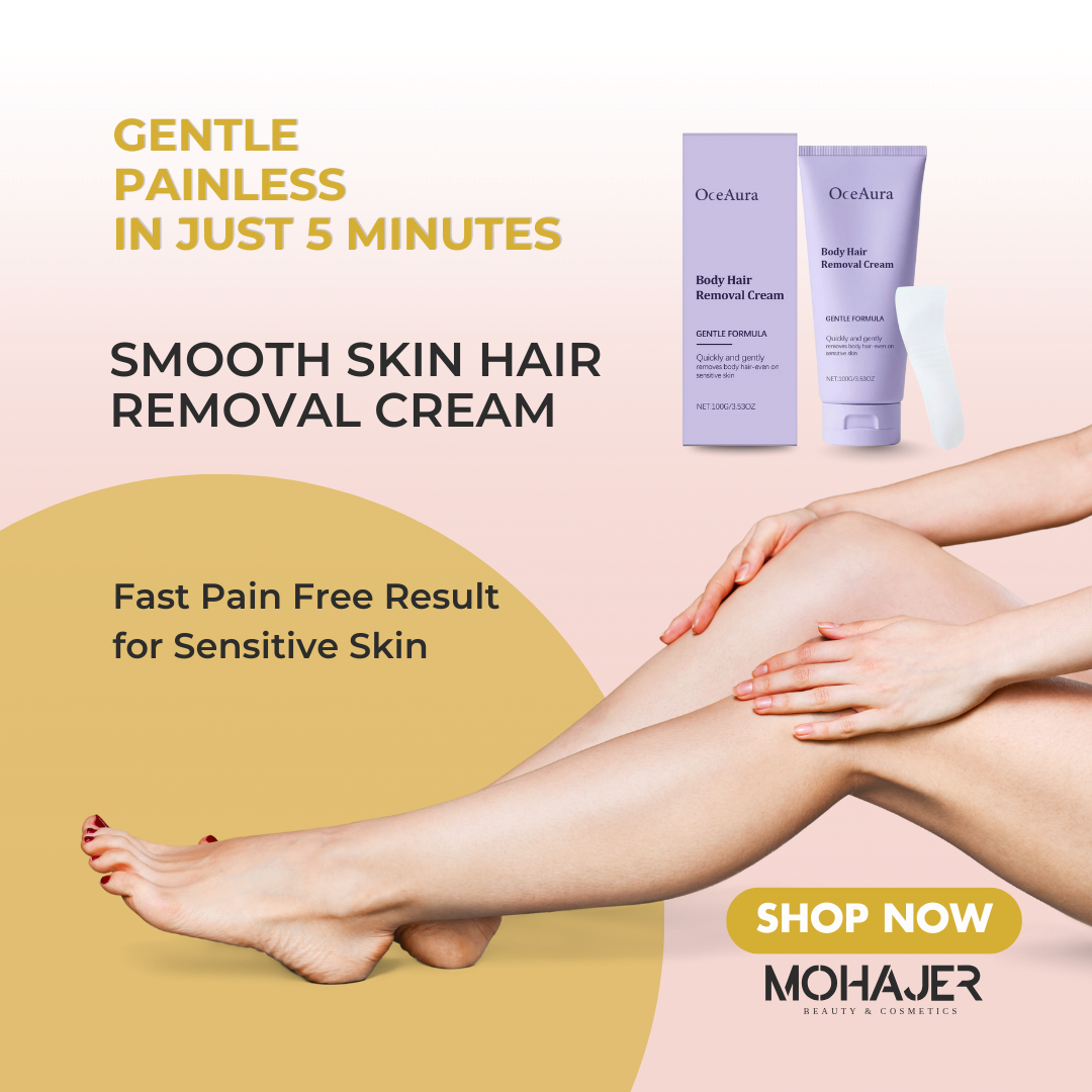 Smooth Skin Hair Removal Cream – Fast Pain Free Result for Sensitive Skin