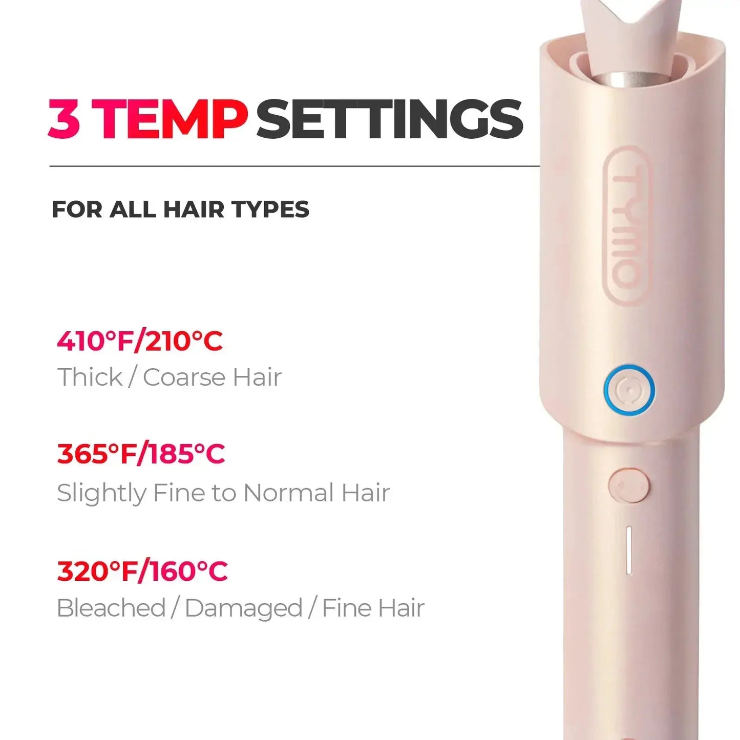 Cordless TYMO CURLGO – Instant Glam