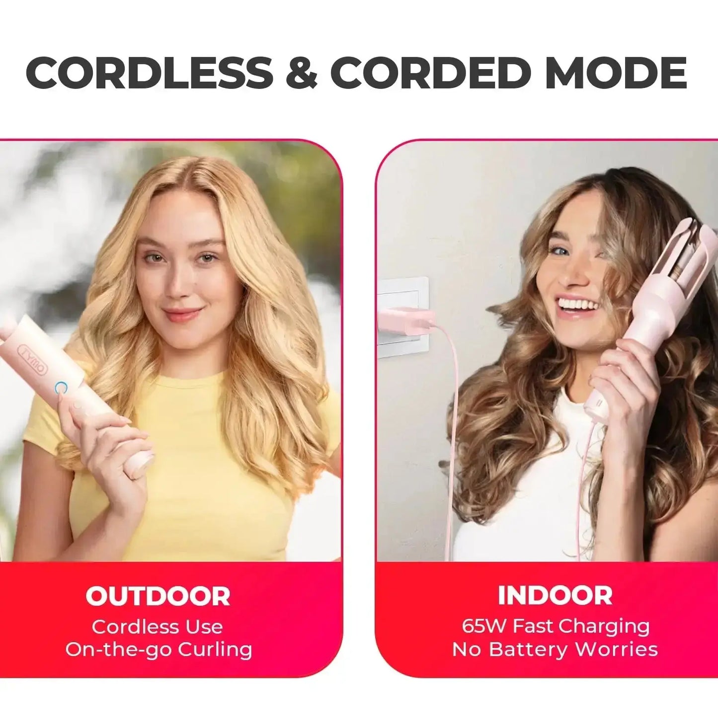Cordless TYMO CURLGO – Instant Glam