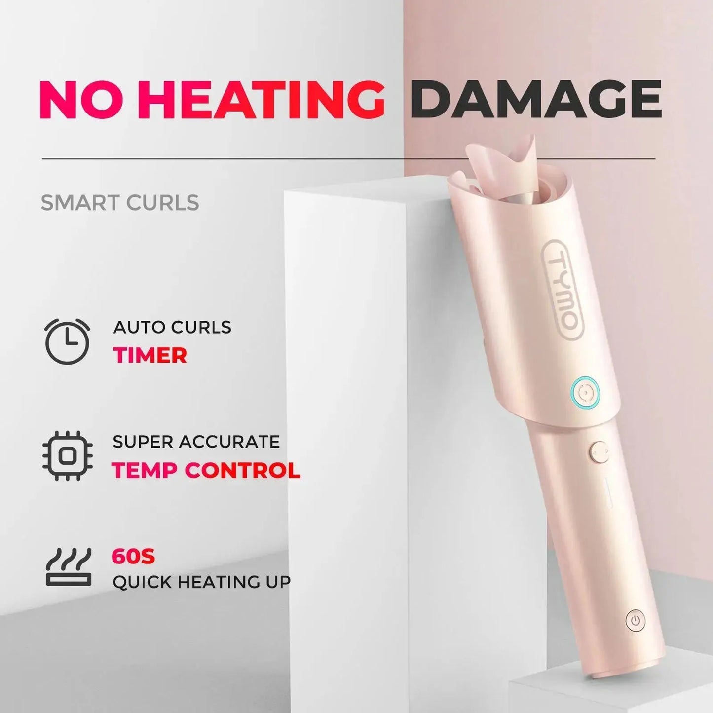 Cordless TYMO CURLGO – Instant Glam
