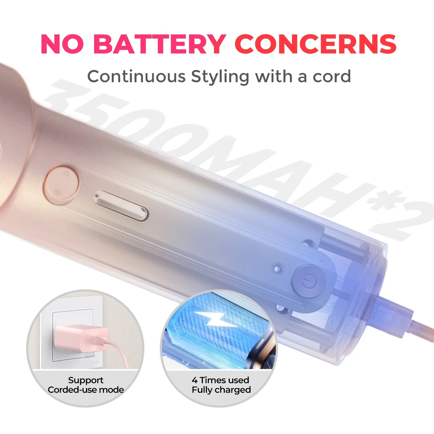 Cordless TYMO CURLGO – Instant Glam