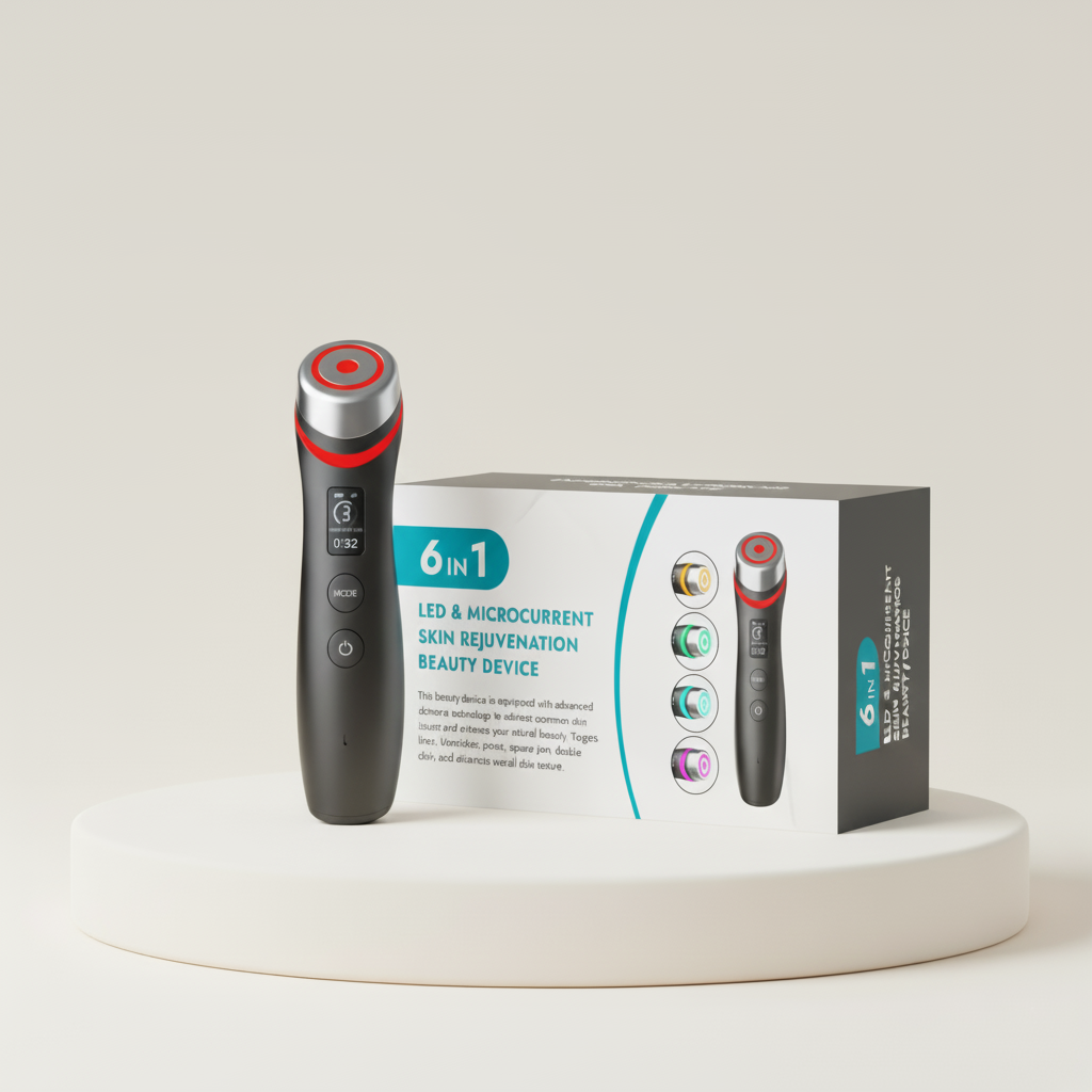 Microcurrent LED Age-Defying Device