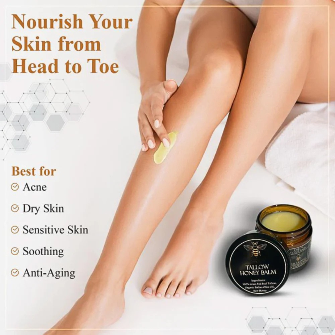 BeeGlow - Restorative Tallow & Honey Balm