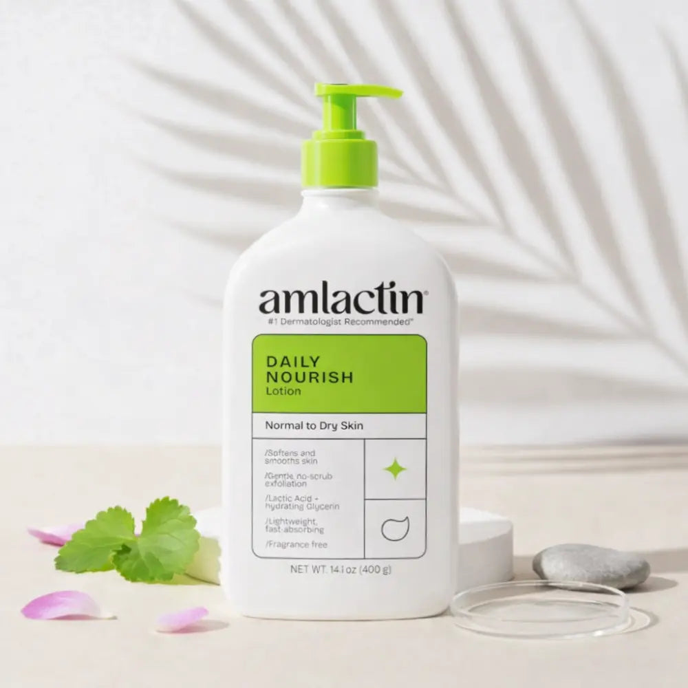 AmLactin Moisturizing Body Lotion 12% Lactic Acid For Dry Skin AmLactin