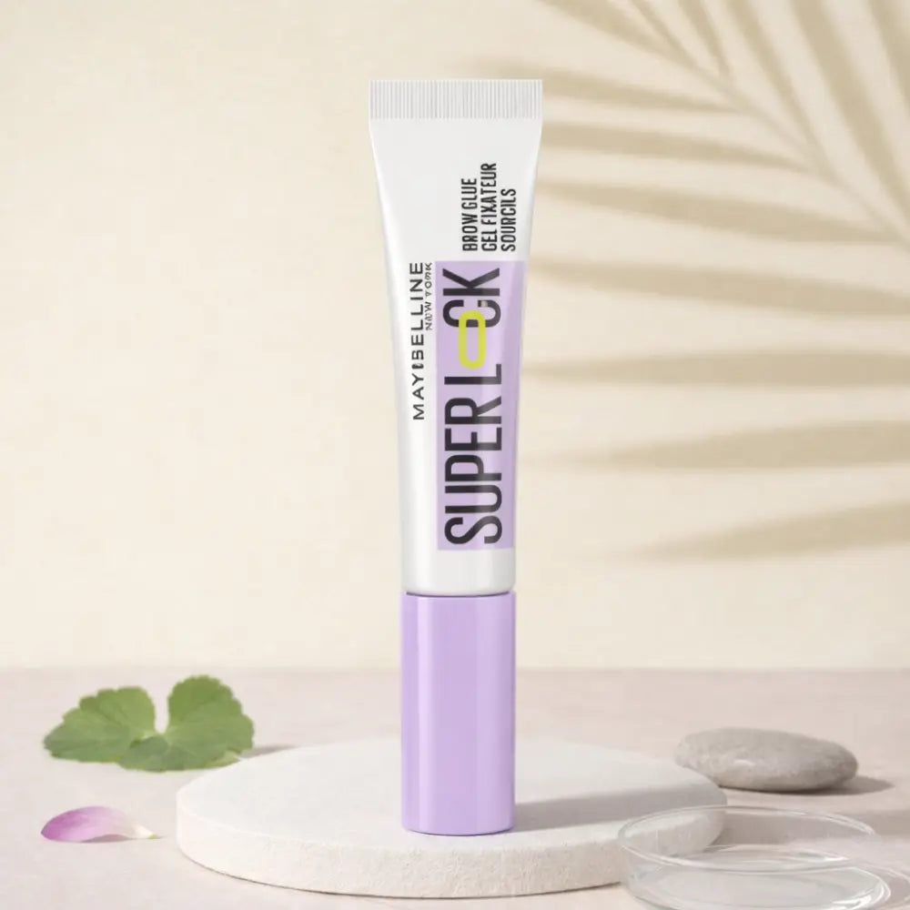 Maybelline Super Lock Brow Glue Gel Clear 24HR Hold Lightweight Maybelline New York