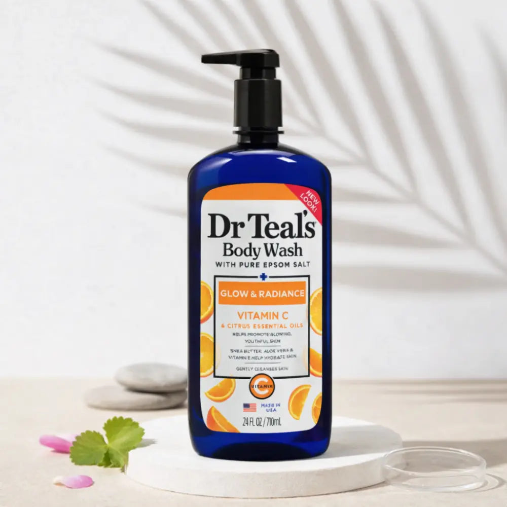 Dr Teal's Epsom Salt Body Wash with Vitamin C Citrus Dr Teal's