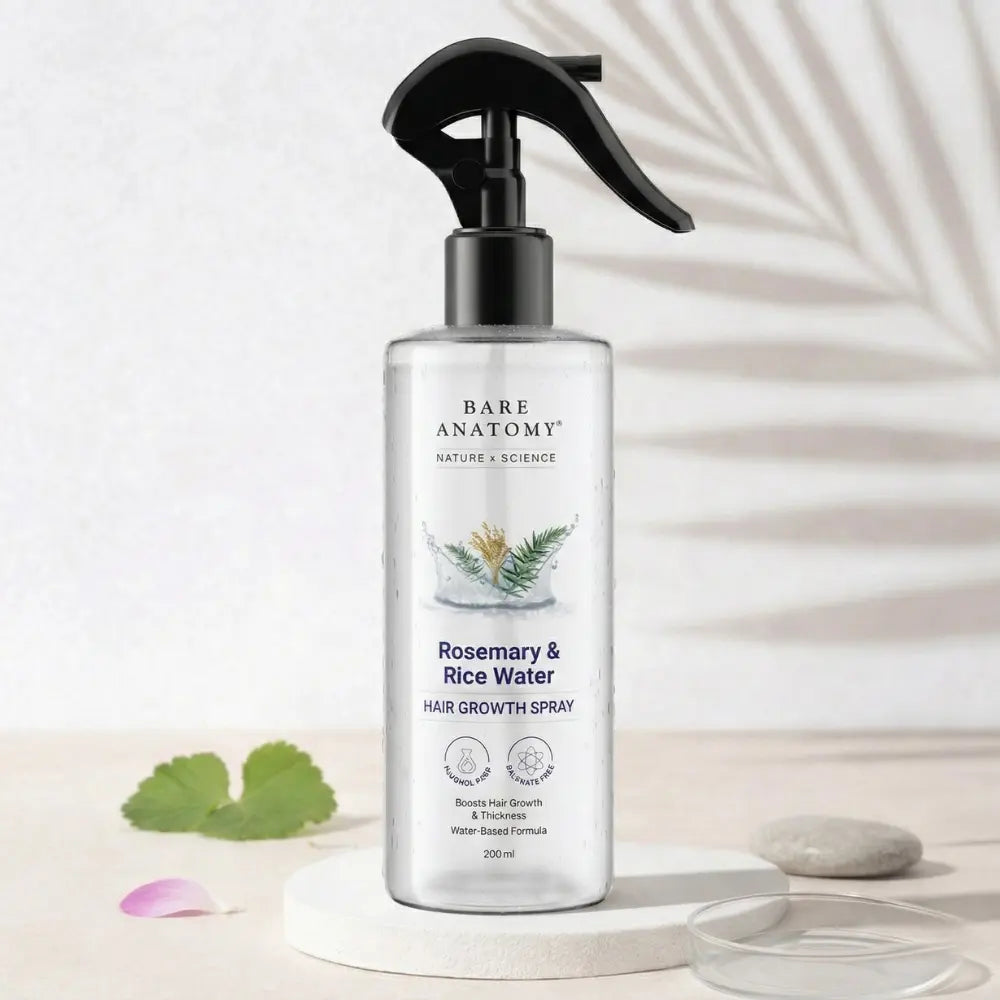 Bare Anatomy Rosemary Water Spray For Hair Growth And Thickness Bare Anatomy