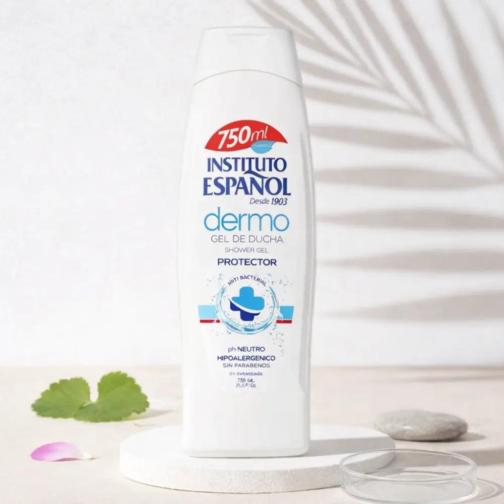 Instituto Español Dermo Shower Gel Unscented Biodegradable For Sensitive Skin Instituto Español