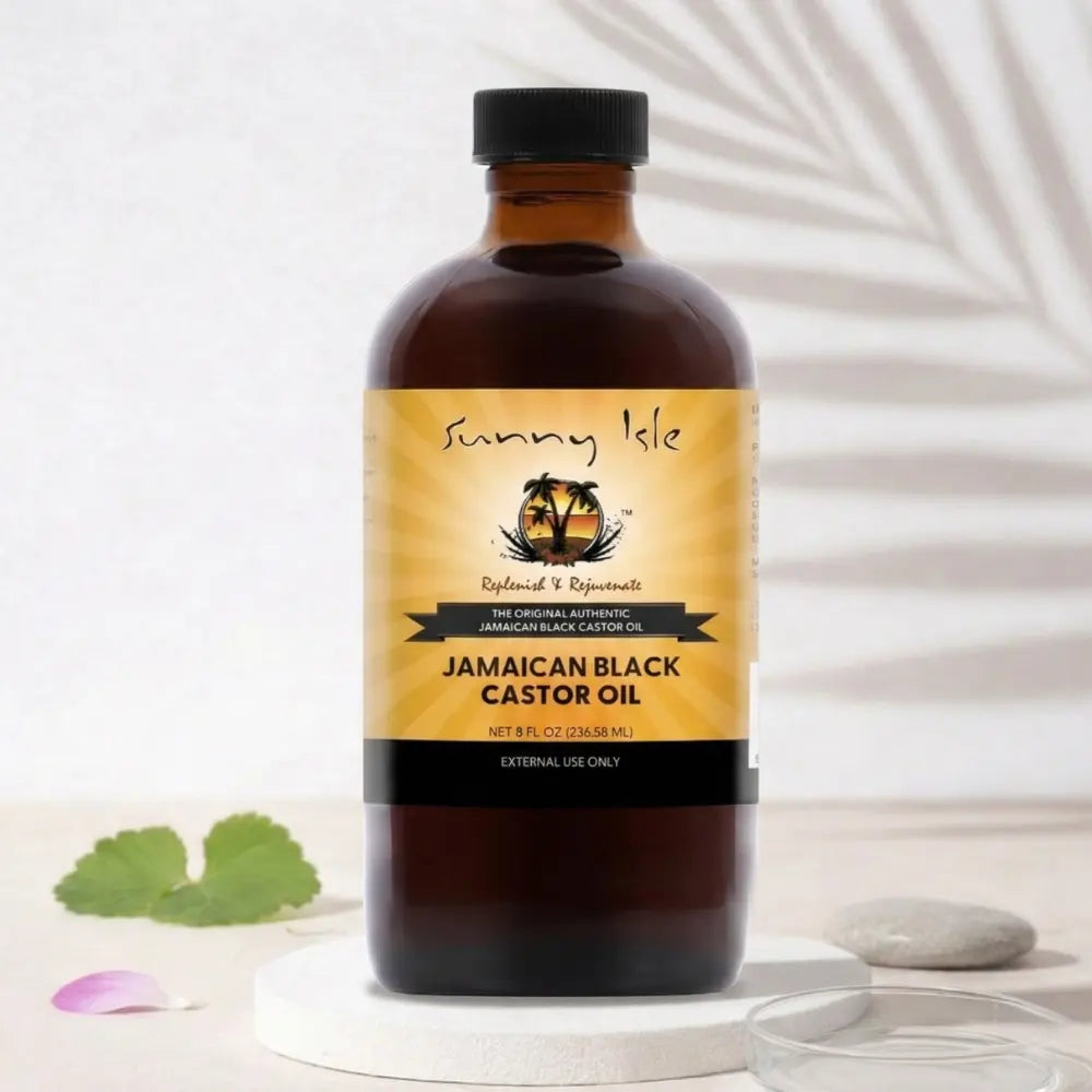 Sunny Isle Jamaican Black Castor Oil 8oz Natural Hair Oil Sunny Isle