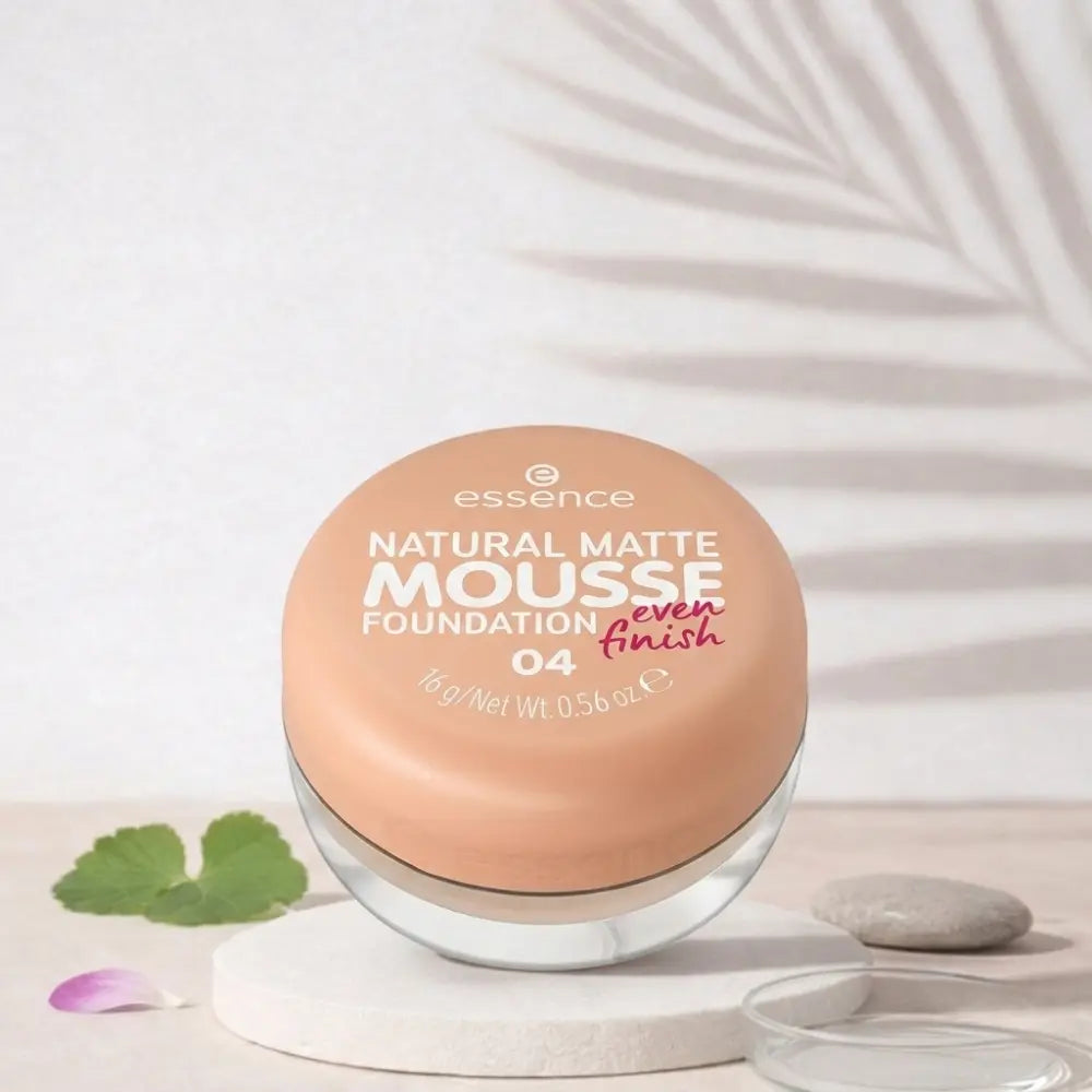 Essence Natural Matte Mousse Foundation Cool Ivory Pack Of Two Oil Free Essence