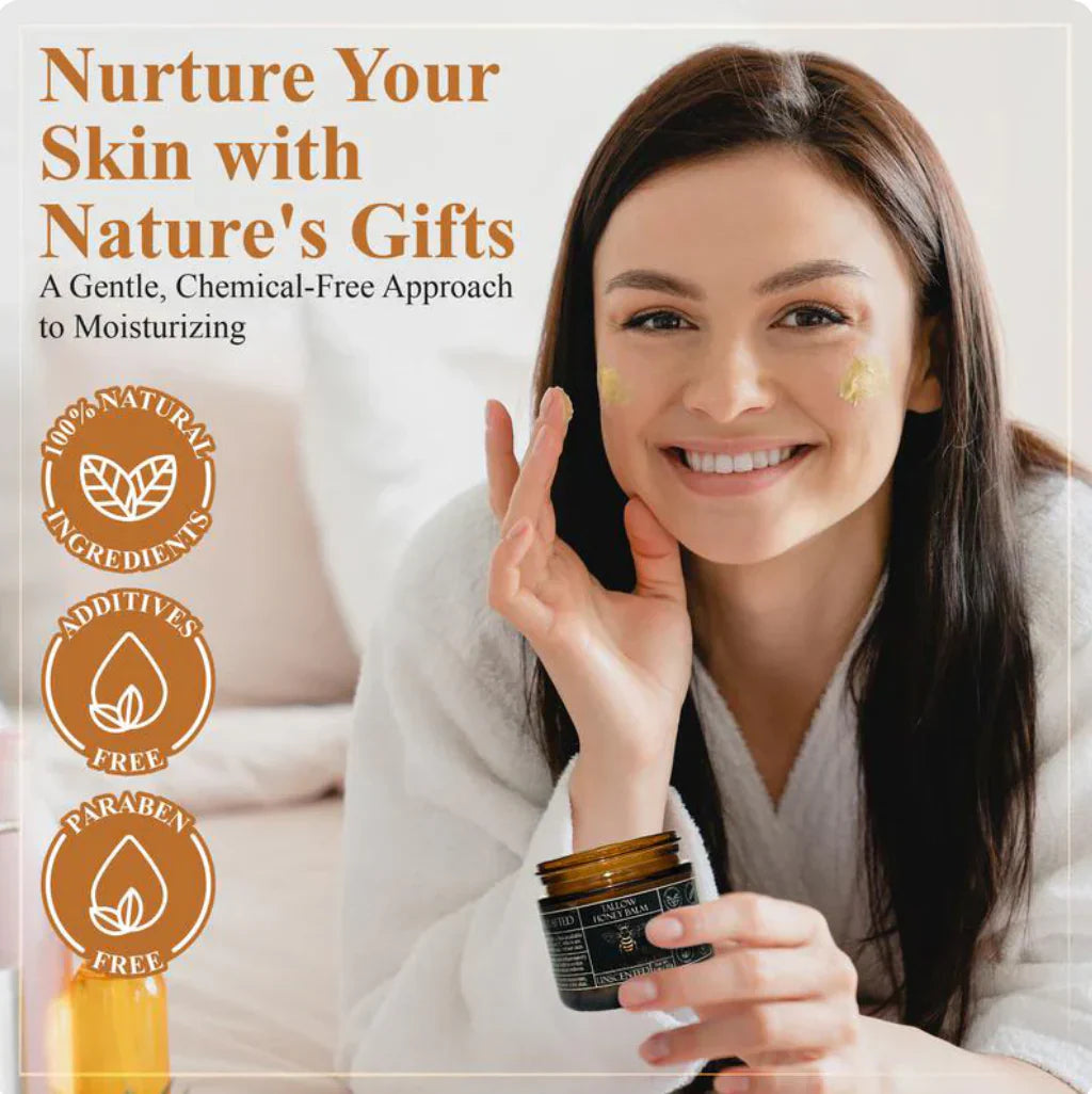 BeeGlow - Restorative Tallow & Honey Balm