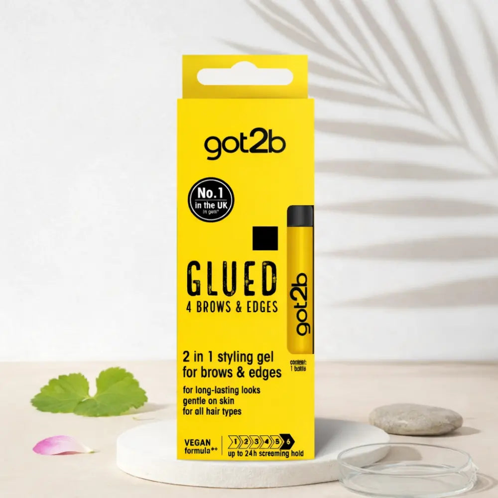got2b Glued Brow & Edge Styling Gel – 72Hr Strong Hold got2b