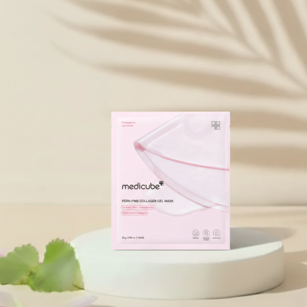 Medicube PDRN Pink Collagen Gel Mask (Skin Care / Moisturizing / Daily Use)