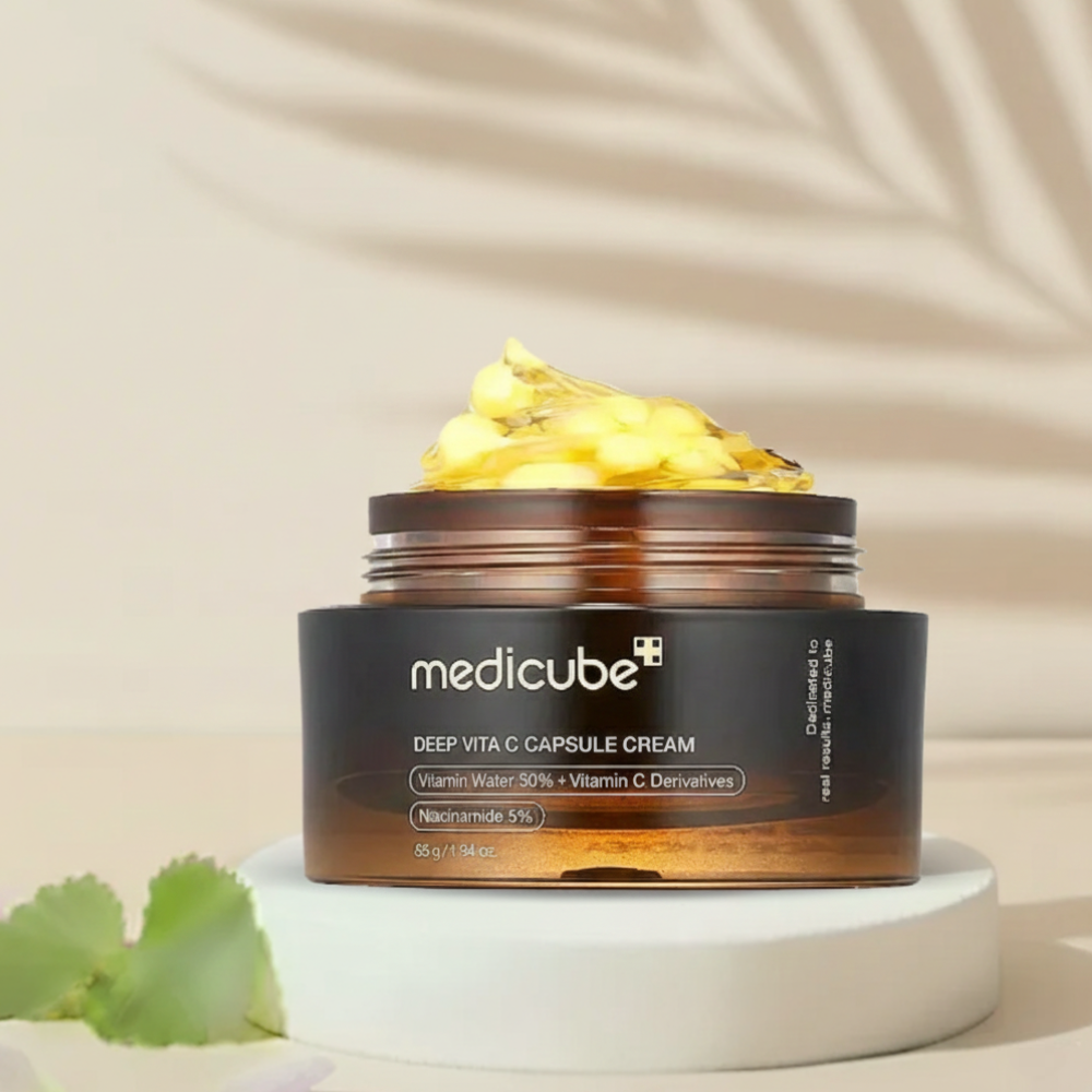 Medicube Deep Vita C Capsule Cream (Skin Care / Moisturizing / Daily Use)