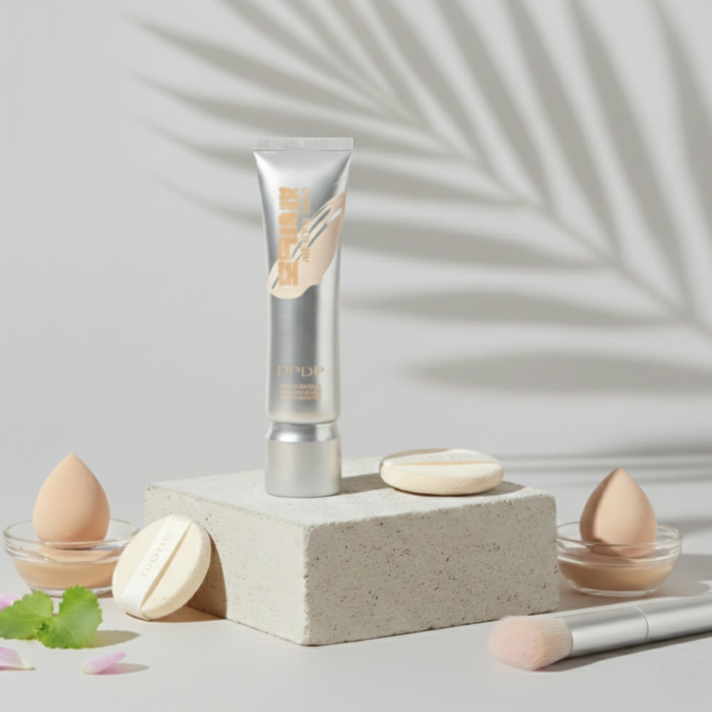 Long-Lasting Liquid Foundation (Cosmetics / Flawless / Daily Use)